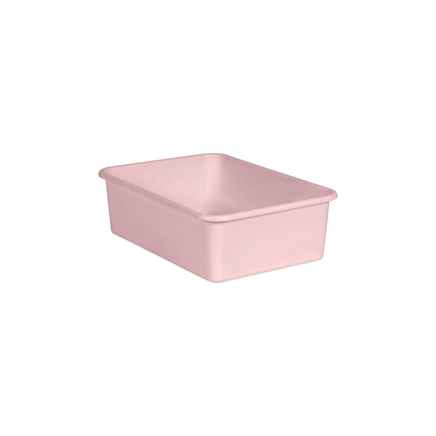 Teacher Created Resources® Blush Large Plastic Storage Bin