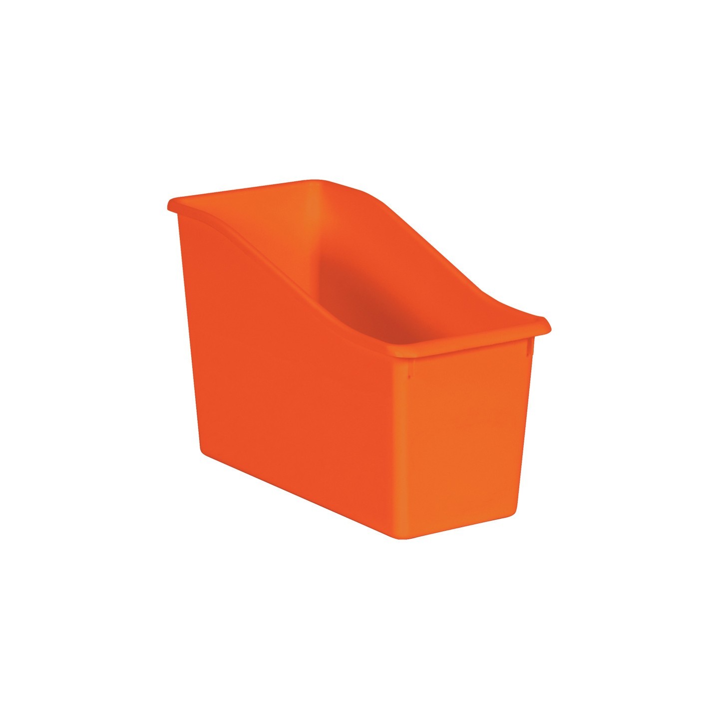 Teacher Created Resources® Orange Plastic Book Bin