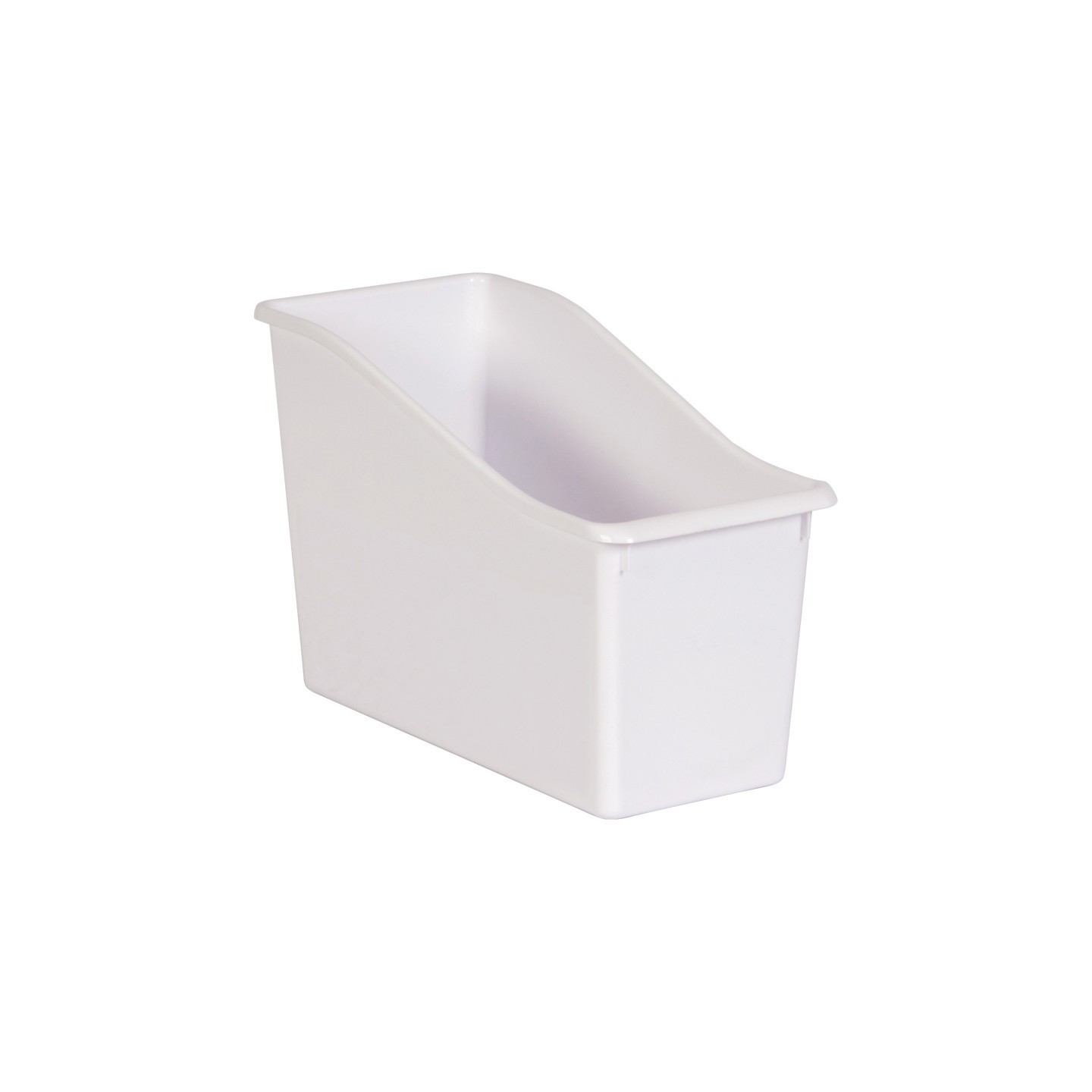 Teacher Created Resources® White Plastic Book Bin