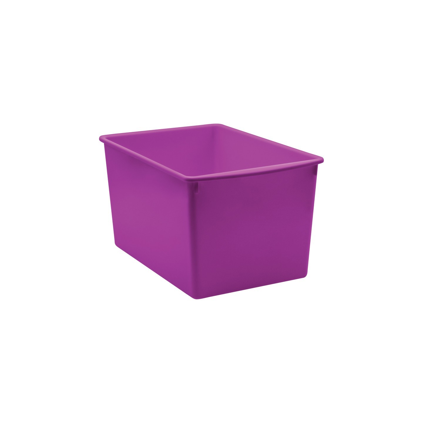 Teacher Created Resources® Purple Plastic Multi-Purpose Bin