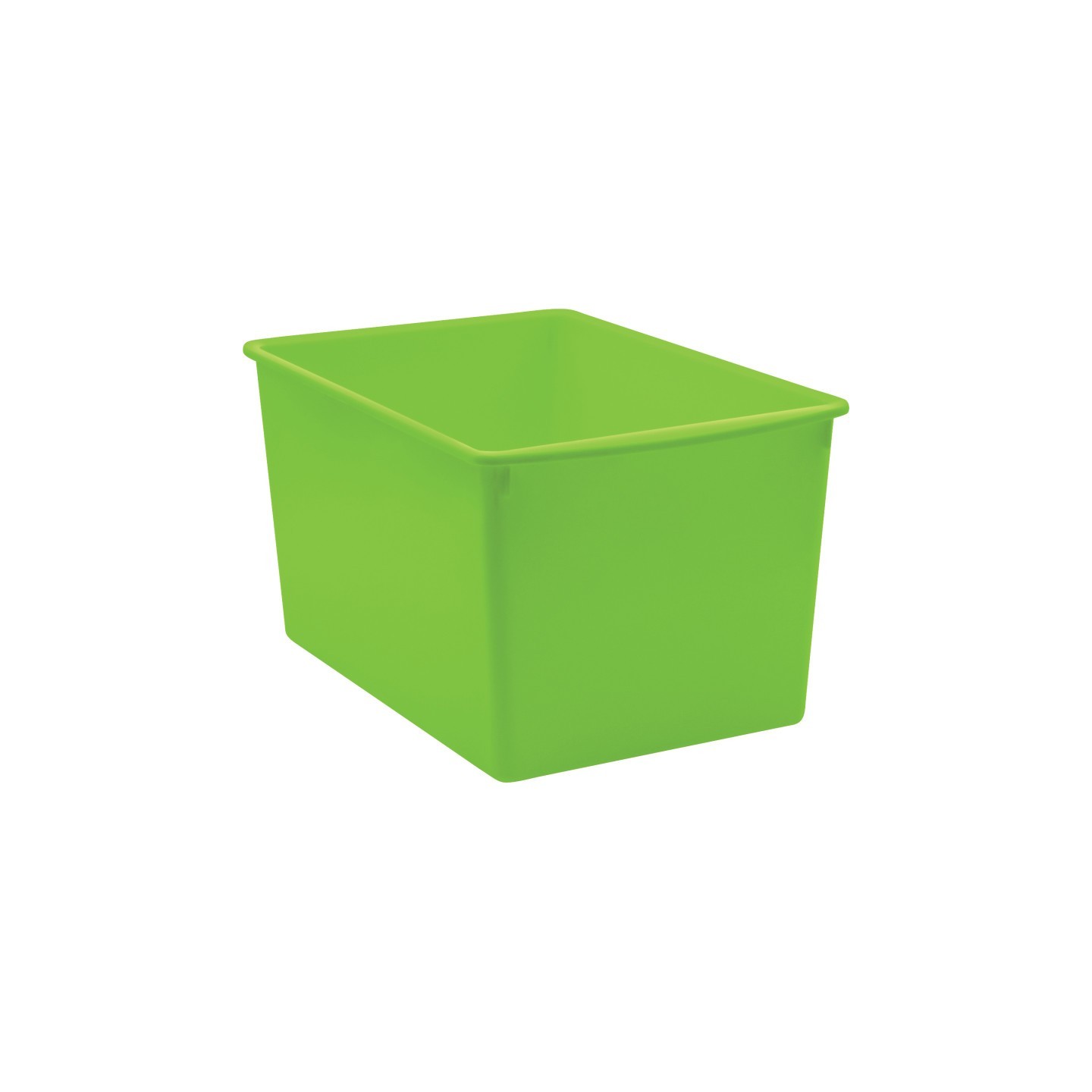 Teacher Created Resources® Lime Plastic Multi-Purpose Bin