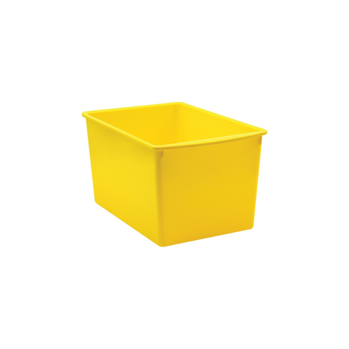 Teacher Created Resources® Yellow Plastic Multi-Purpose Bin