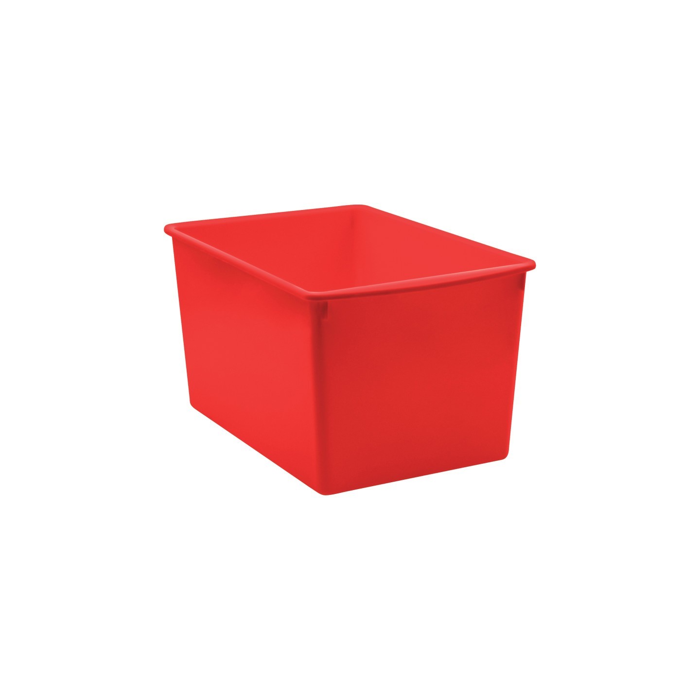 Teacher Created Resources® Red Plastic Multi-Purpose Bin