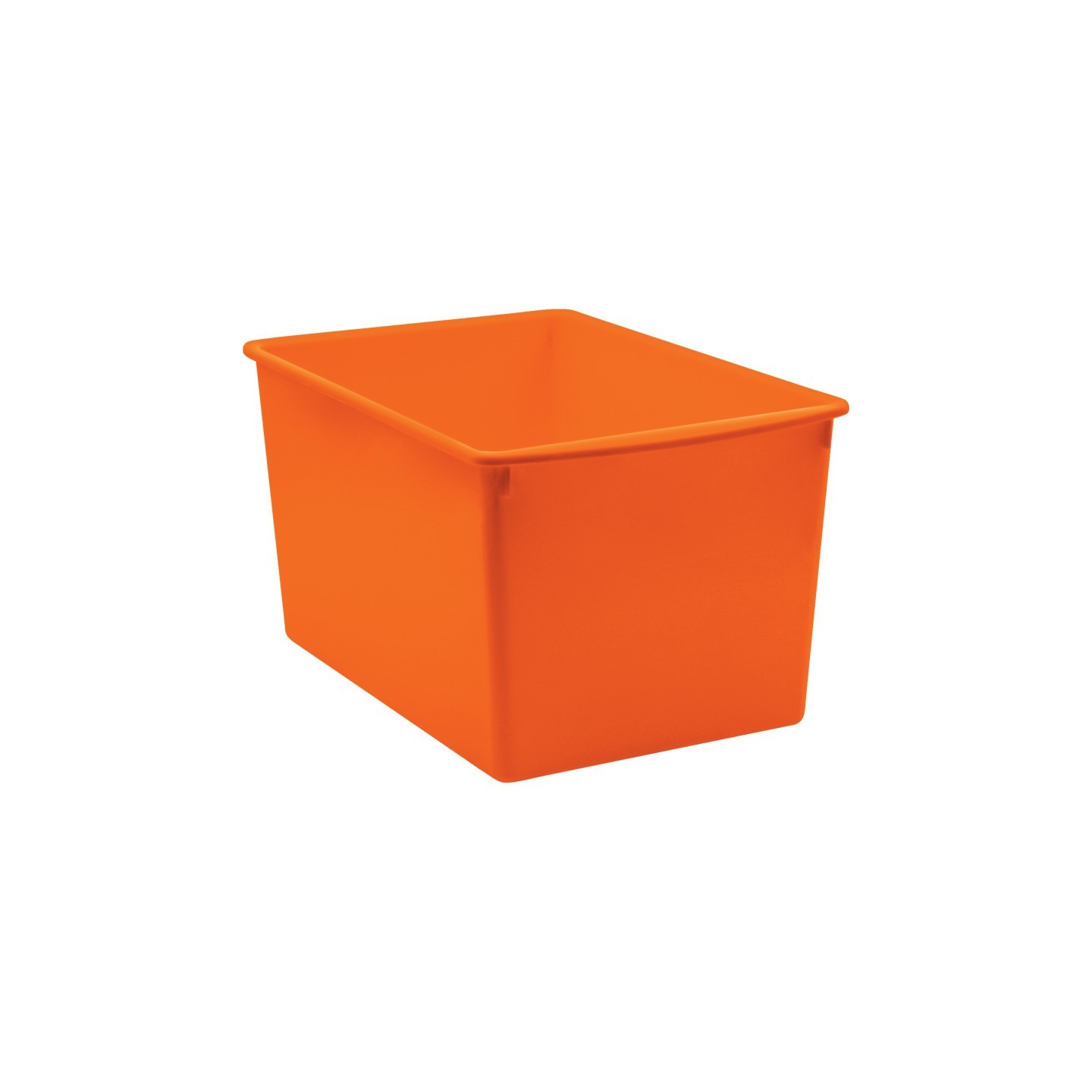 Teacher Created Resources® Plastic Multi-Purpose Bin, Orange