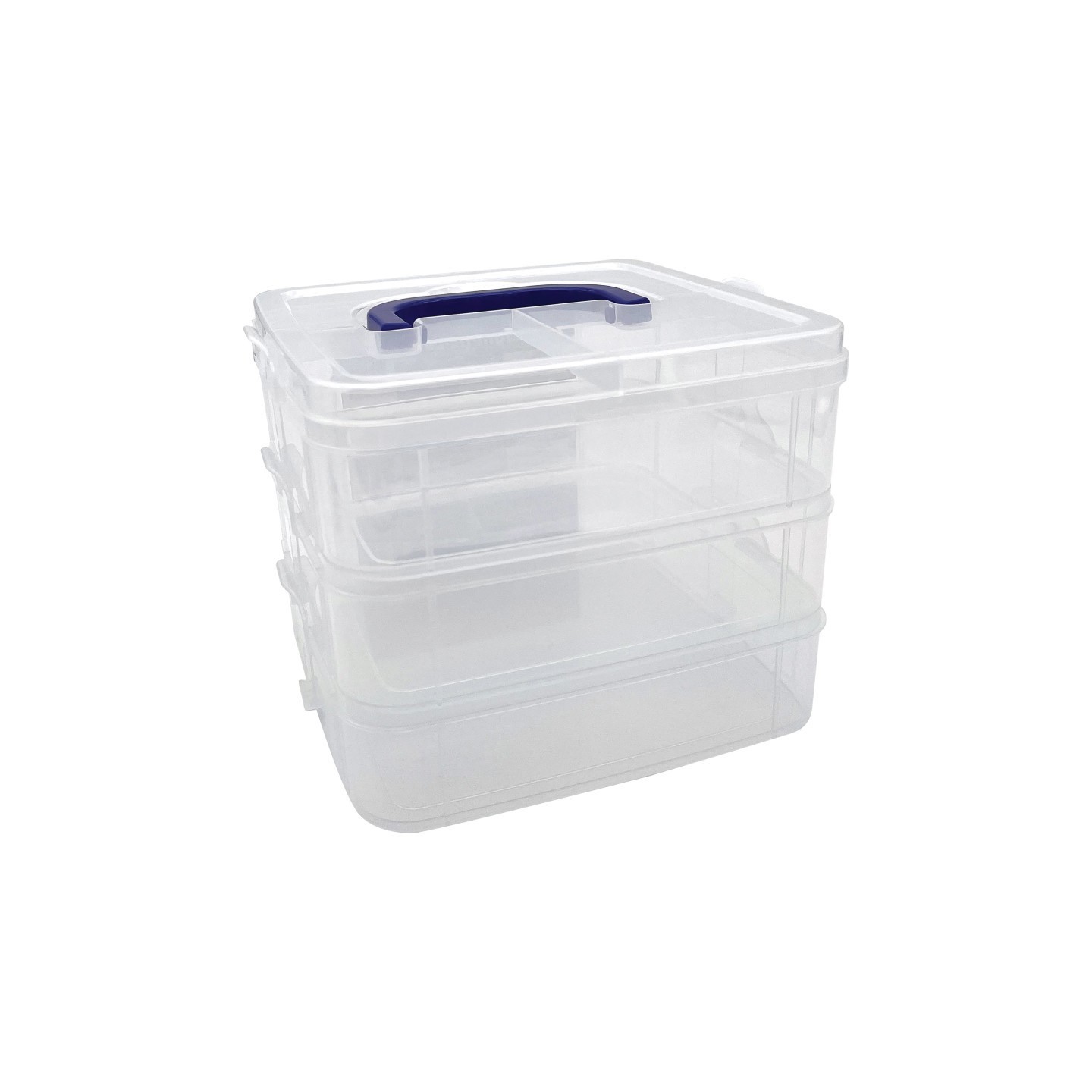 Teacher Created Resources® 3-Tier Clear Stackable Storage Container