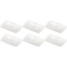 Teacher Created Resources® Multi-Purpose Bin Lid, Clear, Pack of 6