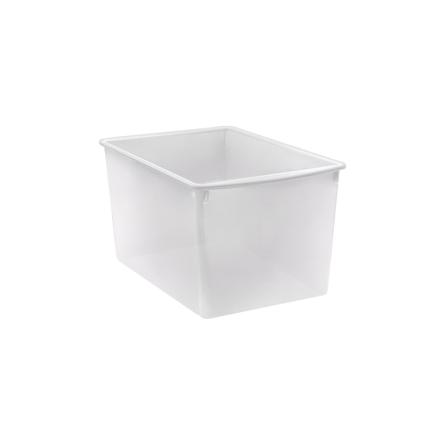 Teacher Created Resources® Plastic Multi-Purpose Bin, Clear