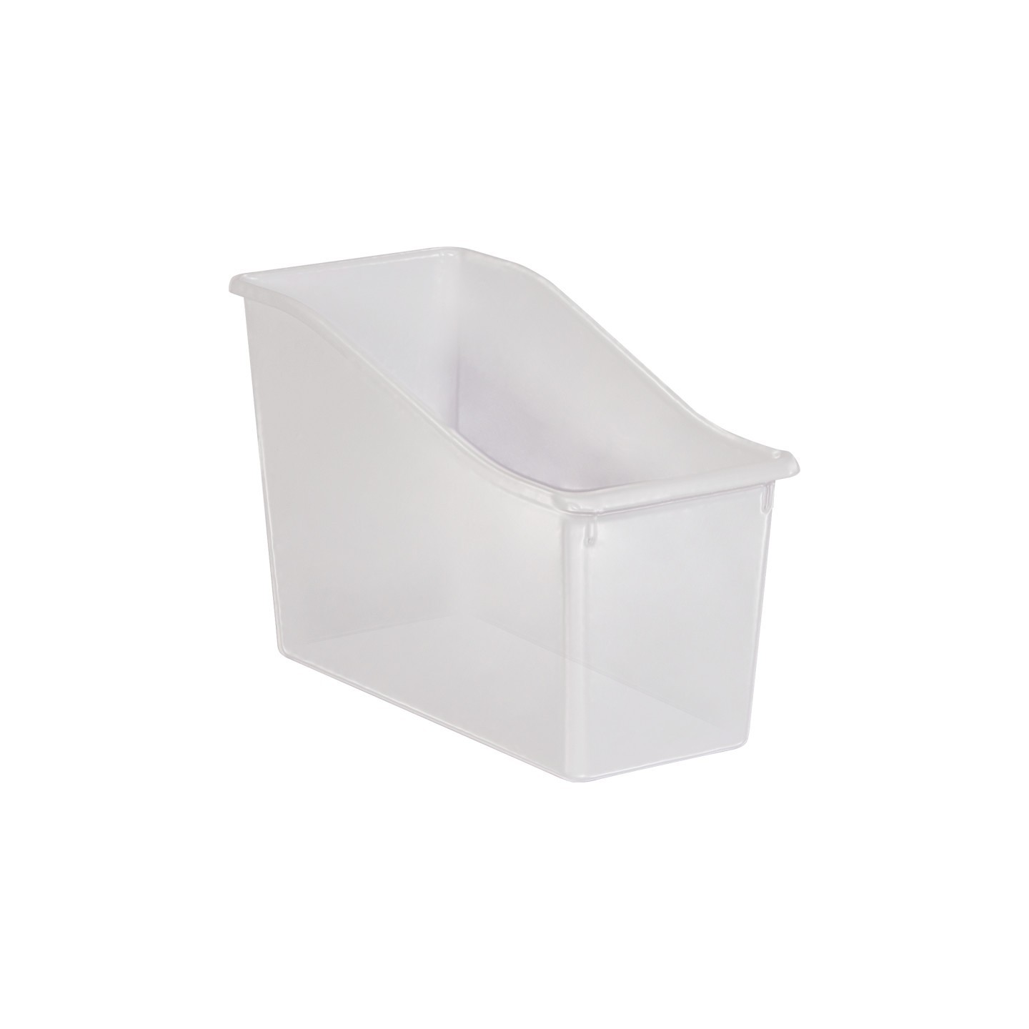 Teacher Created Resources® Plastic Book Bin, Clear