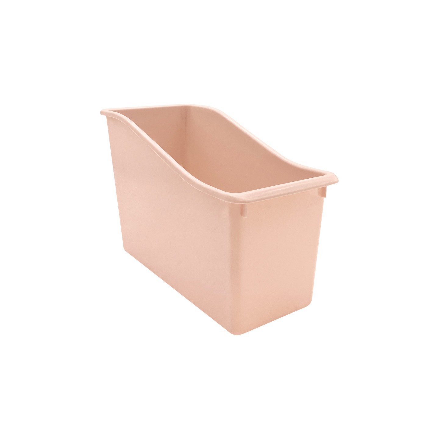 Teacher Created Resources® Blush Plastic Book Bin