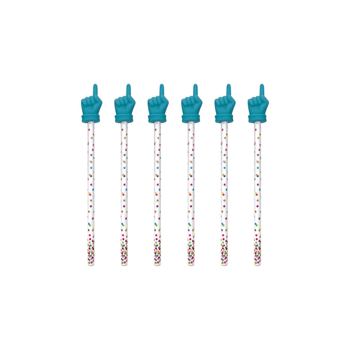 Teacher Created Resources® Confetti Hand Pointer, Pack of 6
