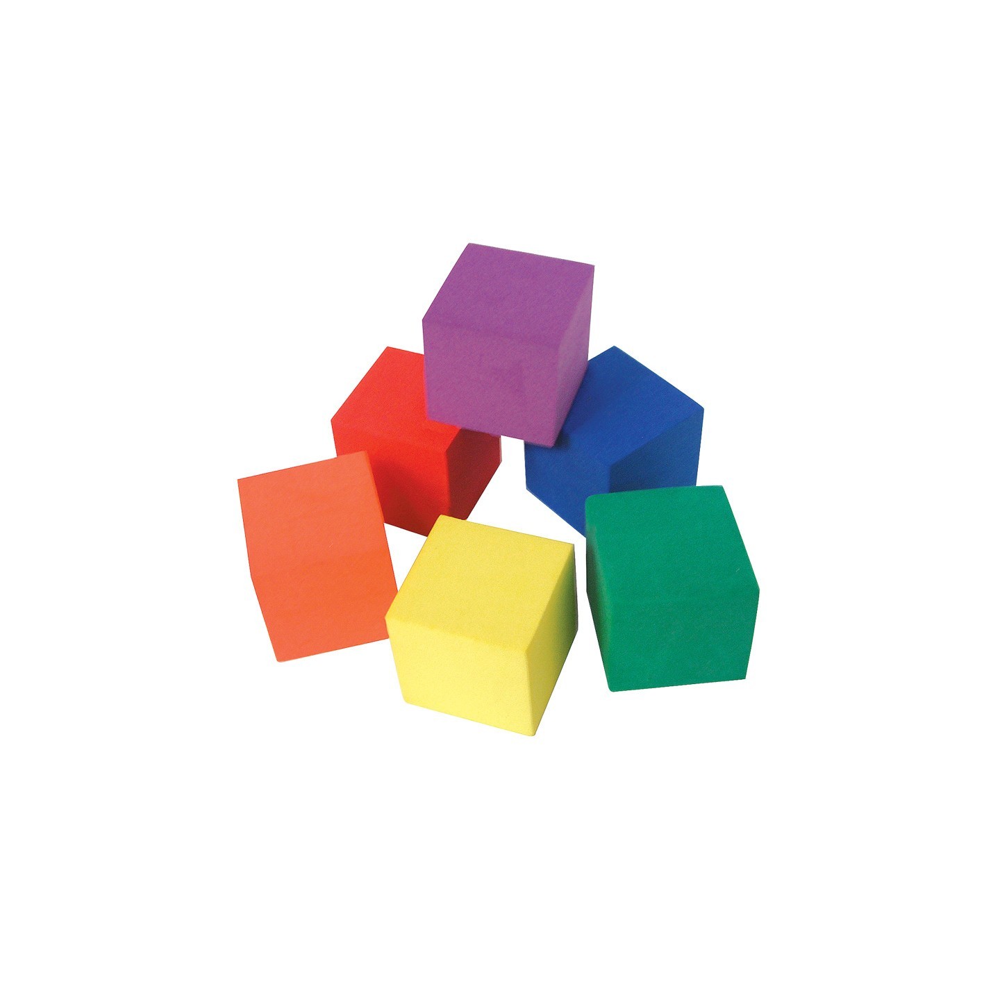 Teacher Created Resources® Foam Color Cubes, 1in, 30 Pieces