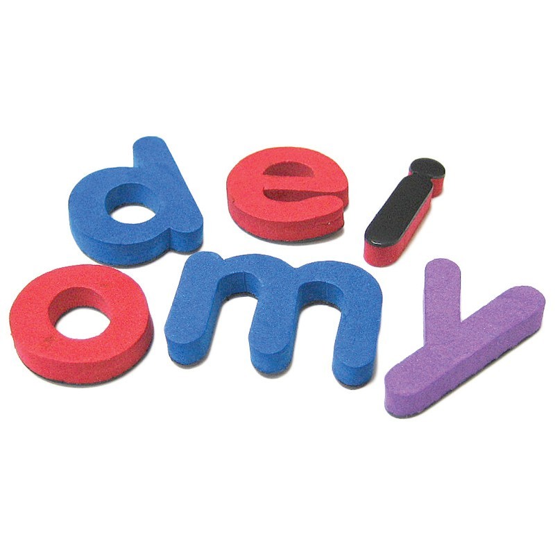 Teacher Created Resources® Magnetic Foam: Small Lowercase Letters, 55 Pieces
