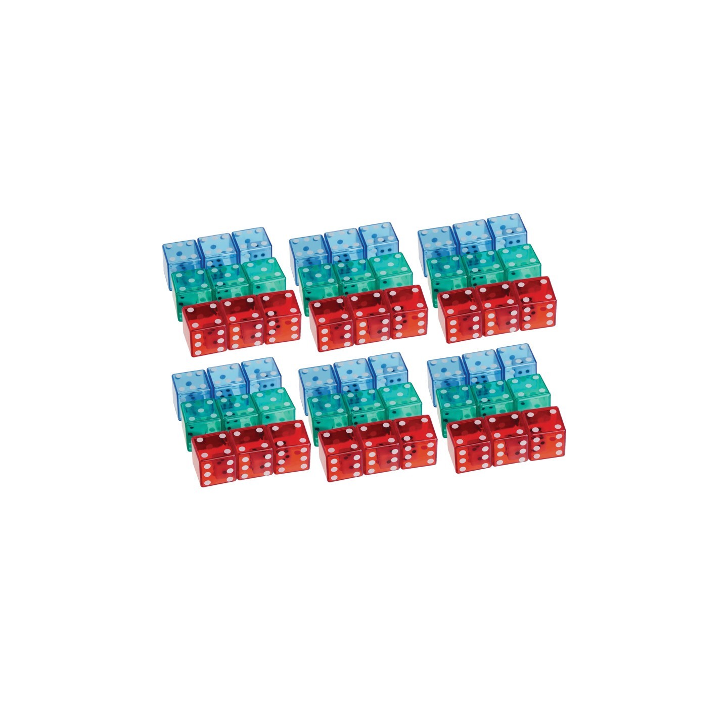 Teacher Created Resources® Dice Within Dice, 9 Per Pack, 6 Packs