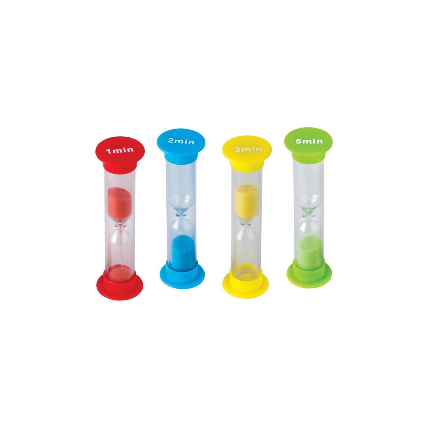 Teacher Created Resources® Small Sand Timers Combo Pack, Pack of 4