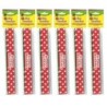 Teacher Created Resources® Polka Dots Happy Birthday Slap Bracelets, 10 Per Pack, 6 Packs