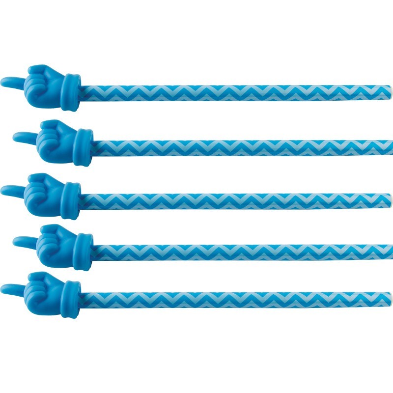 Teacher Created Resources® Aqua Chevron Hand Pointer, Pack of 5