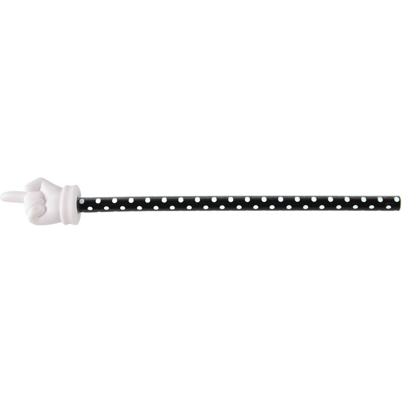 Teacher Created Resources® Black Polka Dots Hand Pointer