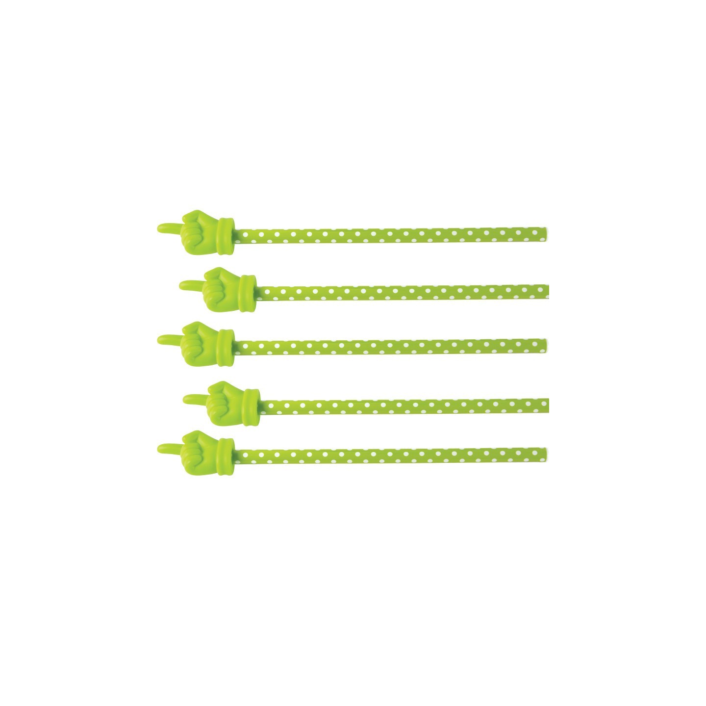 Teacher Created Resources® Lime Polka Dots Hand Pointer, Pack of 5