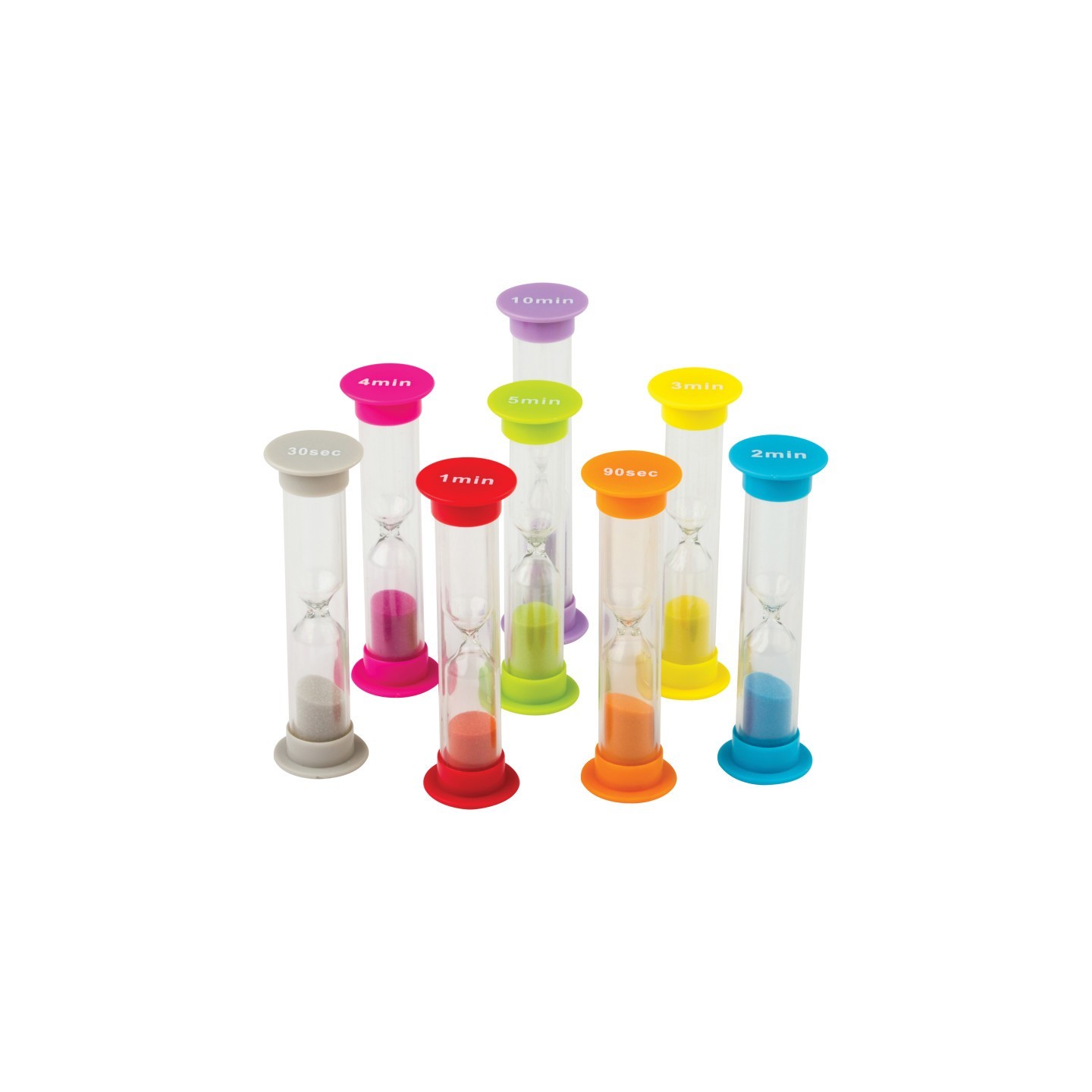 Teacher Created Resources® Small Sand Timers Combo 8-Pack