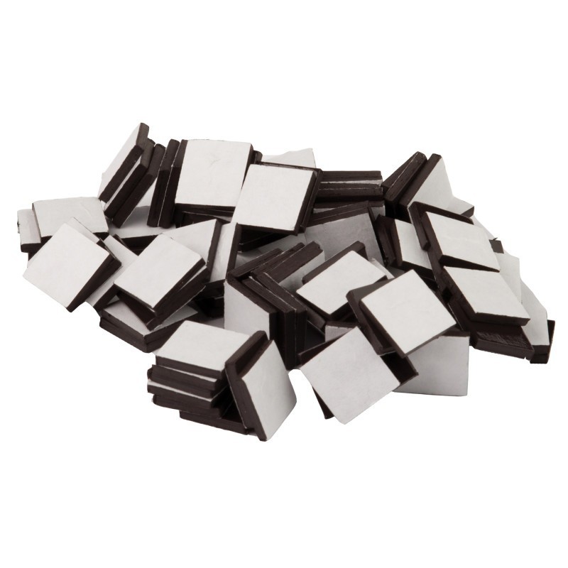 Teacher Created Resources® Adhesive Magnetic Squares, 1/2" sq, Pack of 100