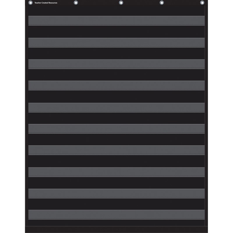 Teacher Created Resources® Black 10 Pocket Chart
