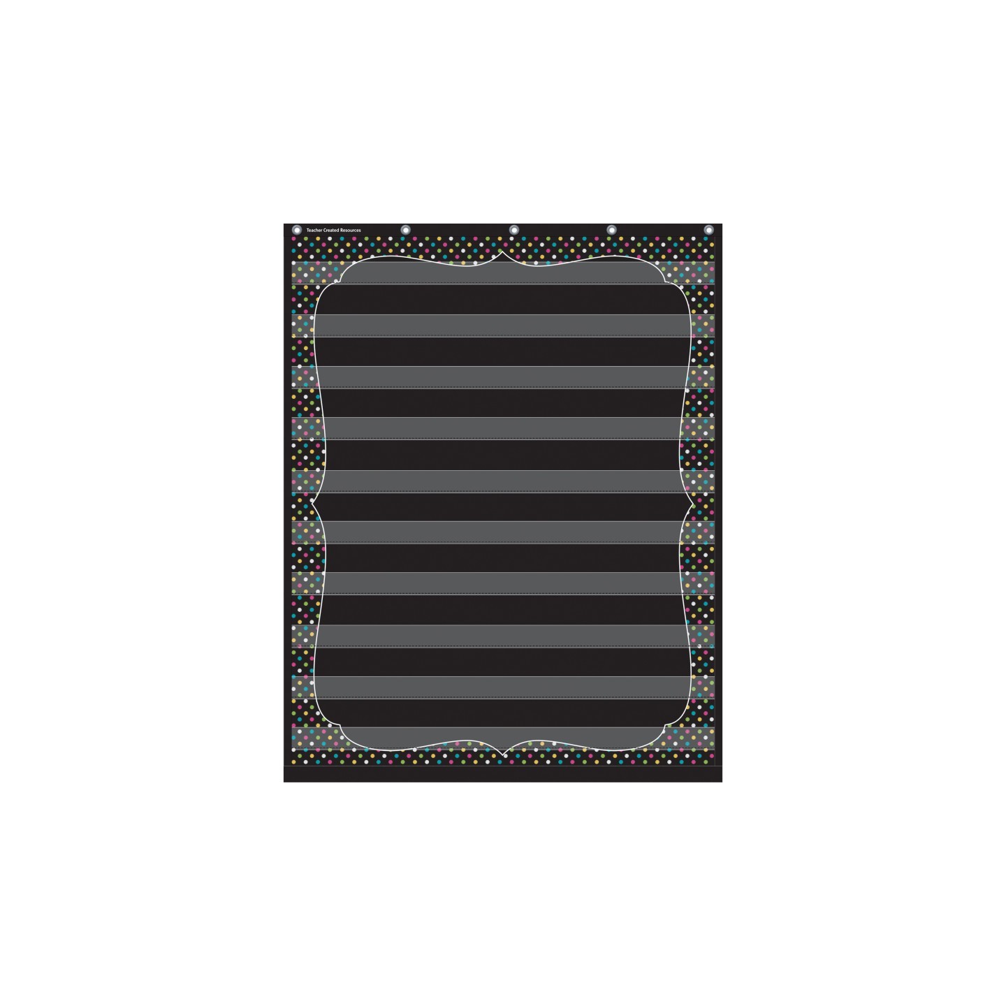 Teacher Created Resources® Chalkboard Brights 10 Pocket Chart