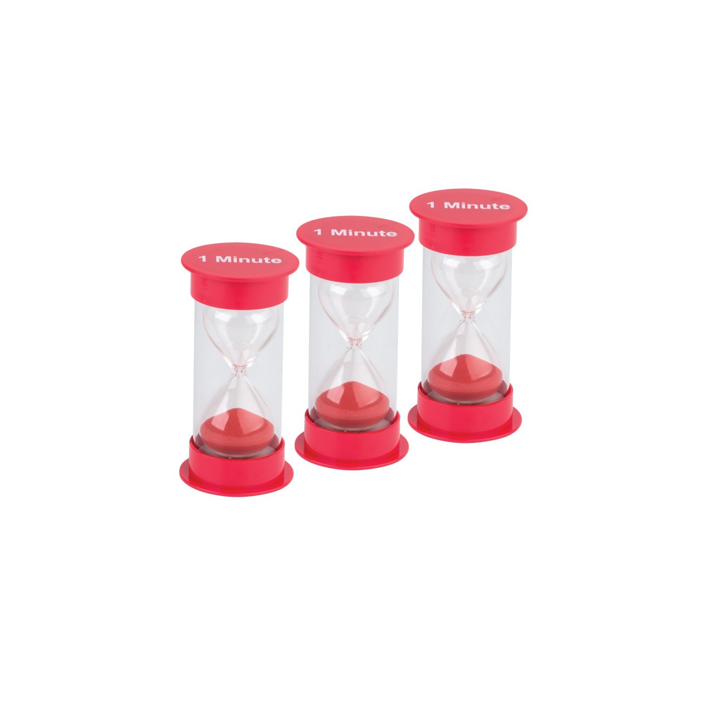 Teacher Created Resources® Sand Timer, Medium, 1 Minute, Pack of 3