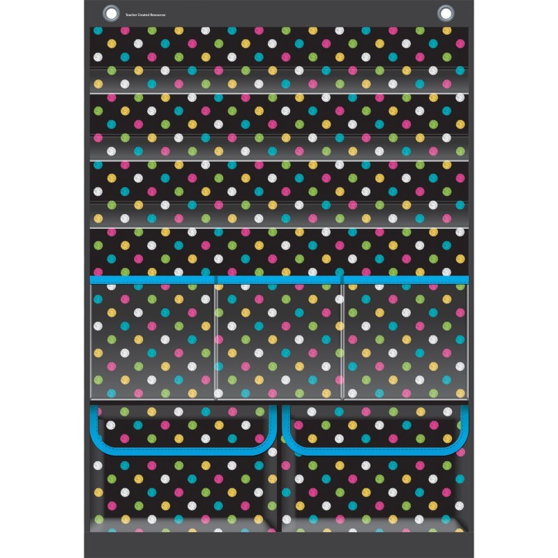 Teacher Created Resources® Chalkboard Brights Place Value Pocket Chart