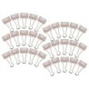 Teacher Created Resources® Confetti Binder Clips, Medium, 8 Per Pack, 6 Packs