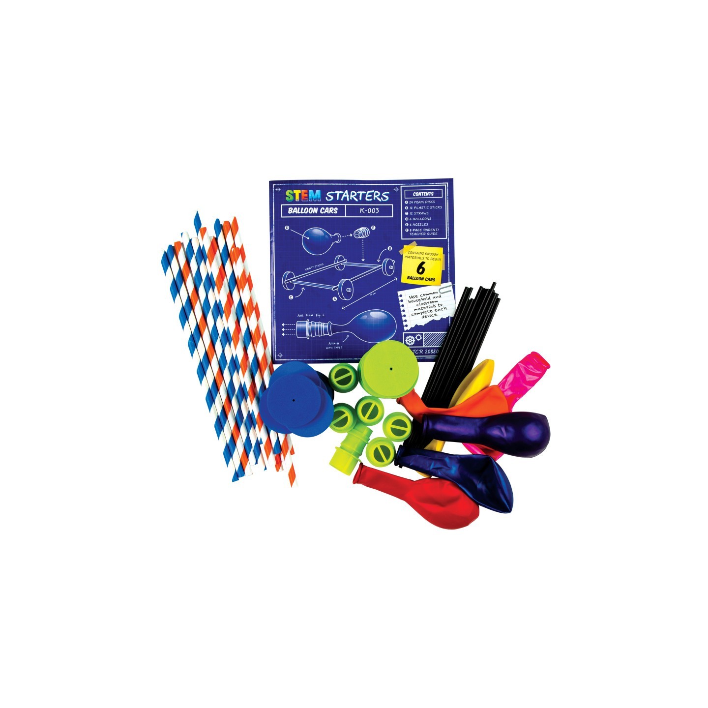 Teacher Created Resources® STEM Starters, Balloon Cars