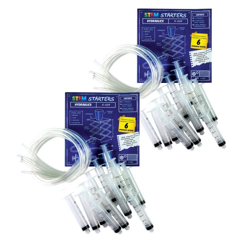 Teacher Created Resources® STEM Starters Set, Hydraulics, Pack of 2