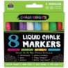 Teacher Created Resources® Chalk Brights Liquid Chalk Markers, Pack of 8