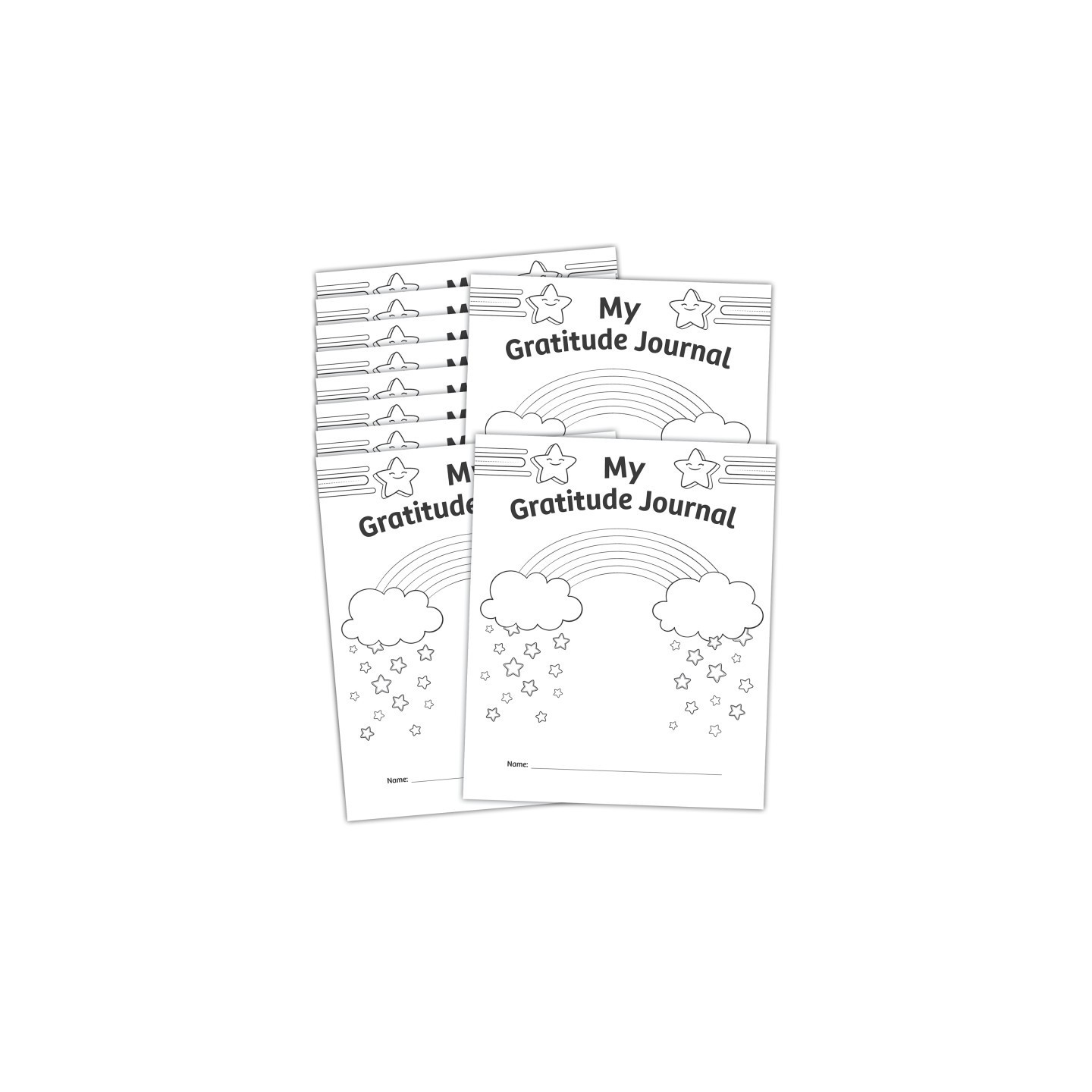 Teacher Created Resources® My Own Books: My Own Gratitude Journal, 10 Pack