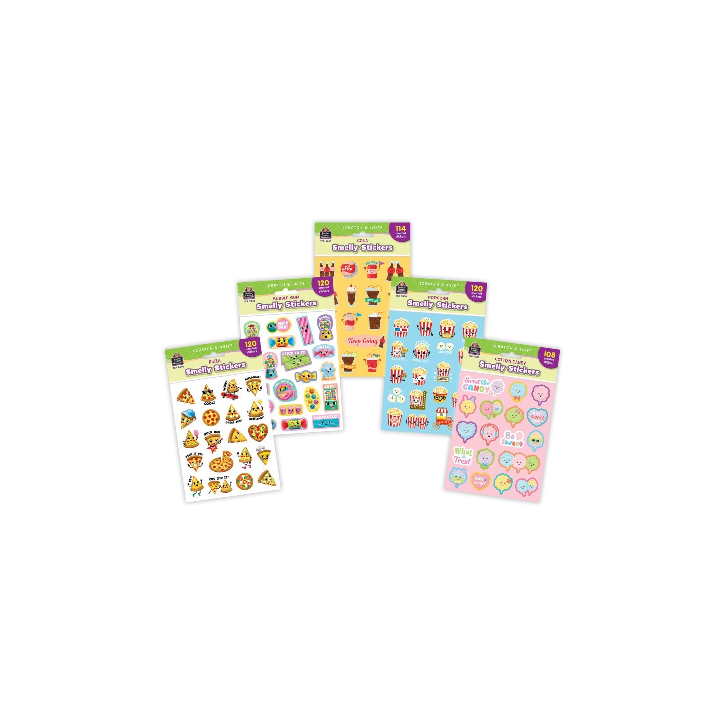 Teacher Created Resources® Fun Fair Smelly Stickers, 582 Stickers
