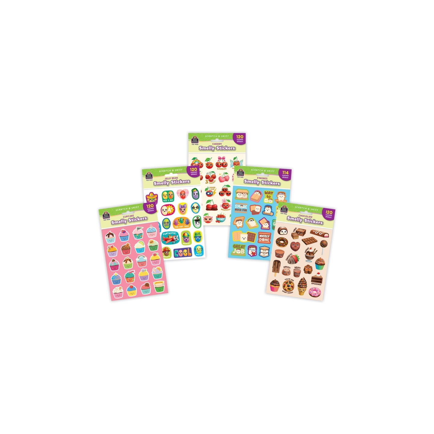 Teacher Created Resources® Sweet Treats Smelly Stickers, 594 Stickers