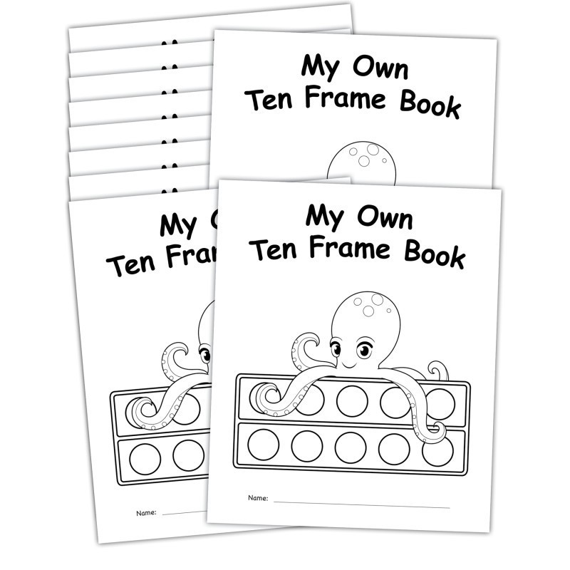 Teacher Created Resources® My Own Books: My Ten Frame Book, 10 Pack