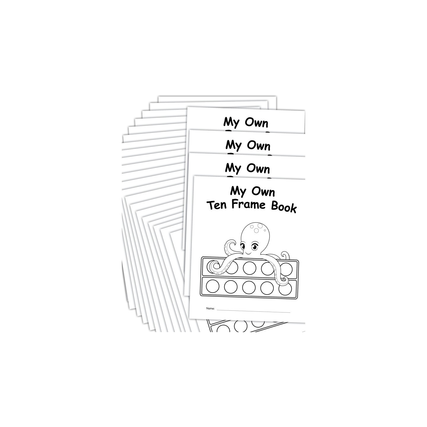 Teacher Created Resources® My Own Books: My Ten Frame Book, 25 Pack