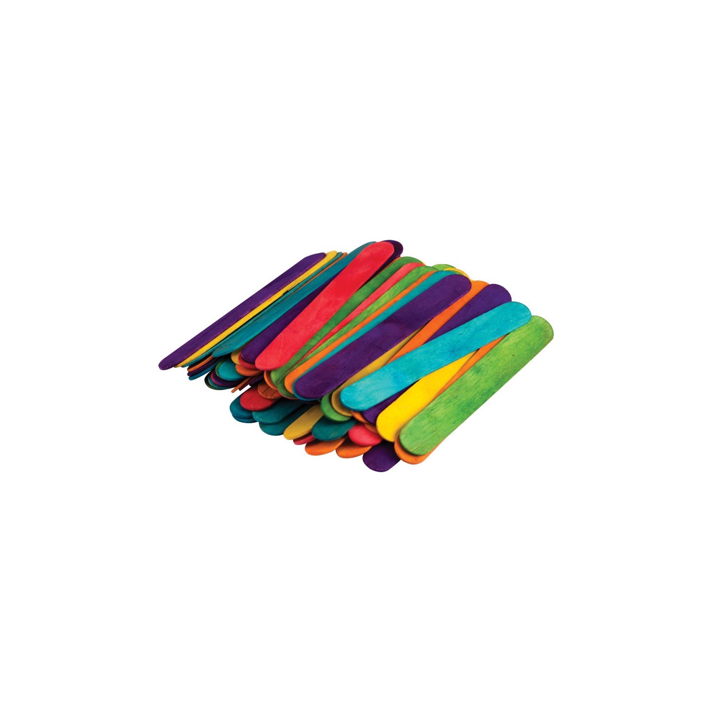 Teacher Created Resources® STEM Basics: Multicolor Jumbo Craft Sticks, 200 Pieces
