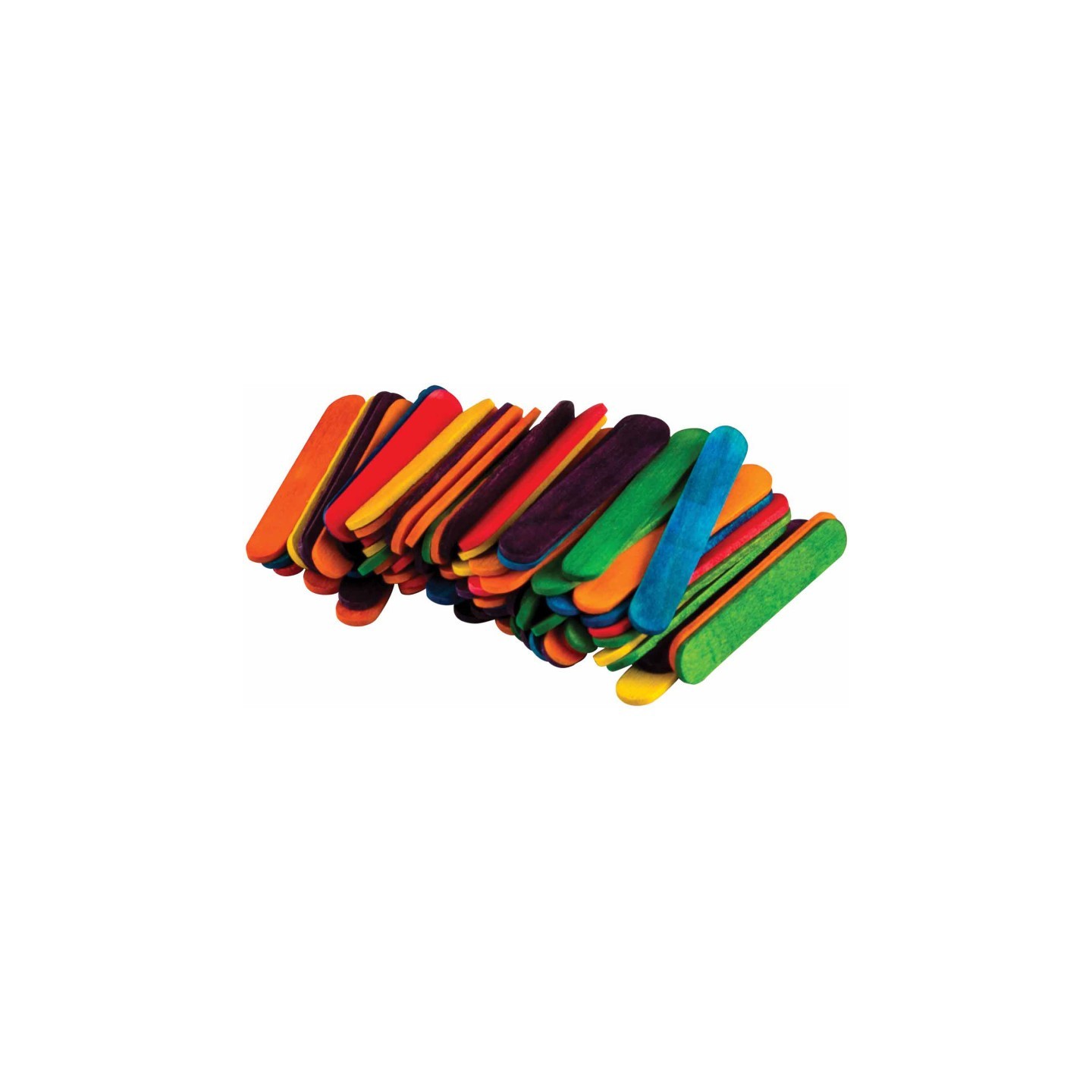 Teacher Created Resources® STEM Basics: Multicolor Mini Craft Sticks, Pack of 100