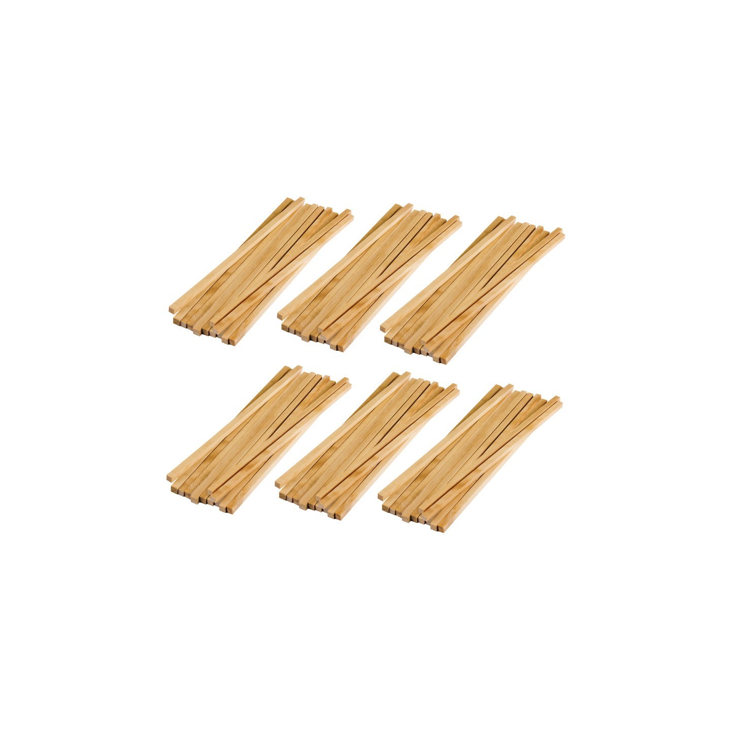Teacher Created Resources® STEM Basics: Square Wood Dowels, 12 Per Pack, 6 Packs