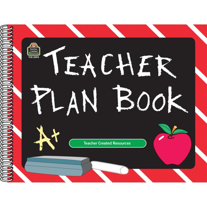Teacher Created Resources® Chalkboard Teacher Plan Book