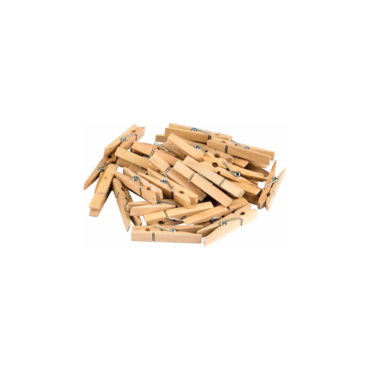 Teacher Created Resources® STEM Basics: Medium Clothespins, Pack of 50