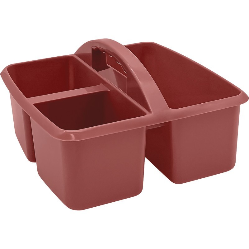 Teacher Created Resources® Plastic Storage Caddy, Deep Rose