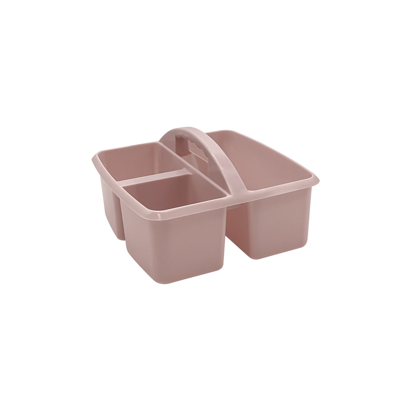 Teacher Created Resources® Plastic Storage Caddy, Light Mauve