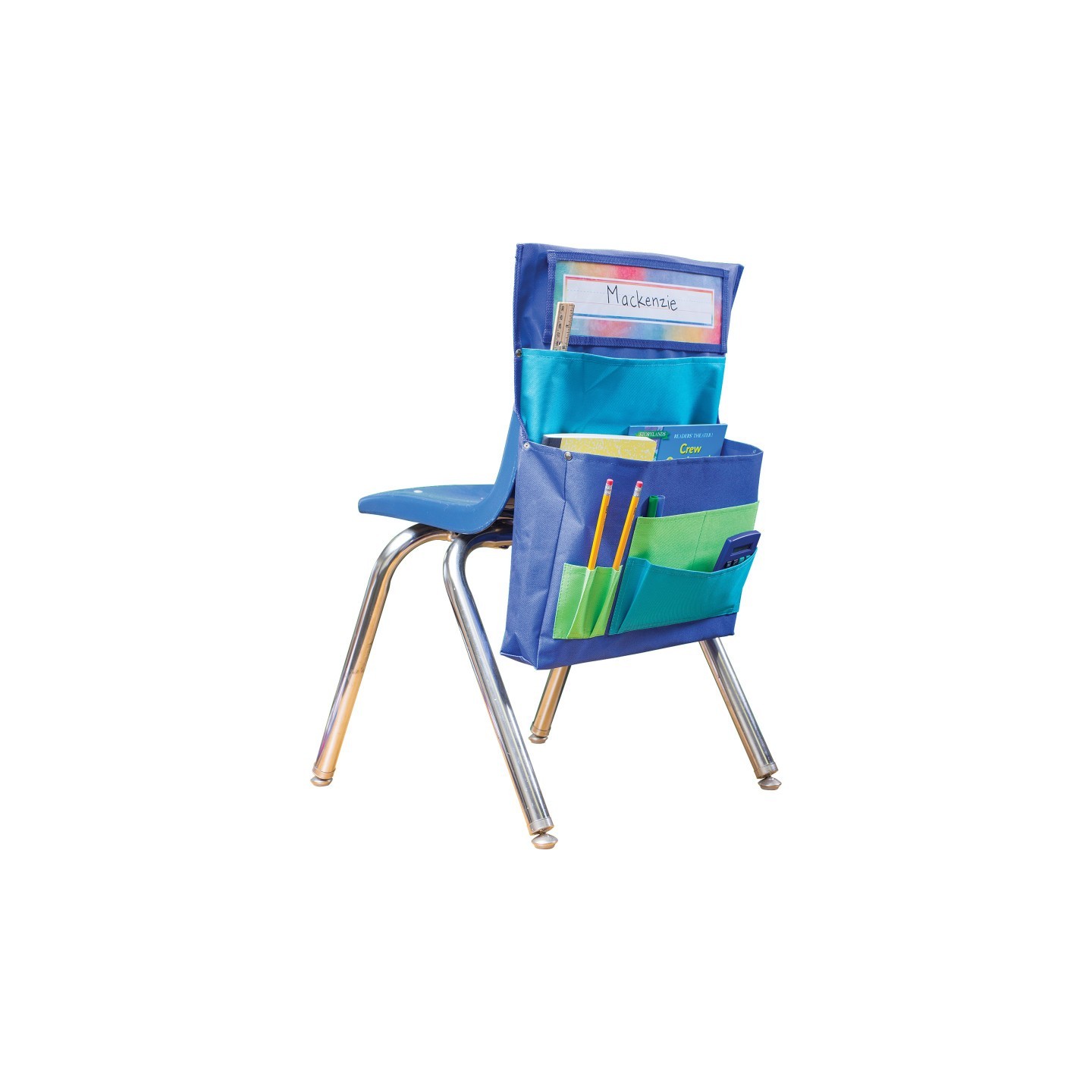 Teacher Created Resources® Blue, Teal & Lime Chair Pocket