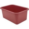 Teacher Created Resources® Small Plastic Storage Bin, Deep Rose