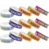 Teacher Created Resources® Positive Reinforcement Brag Bracelets, 10 Designs, 100 Per Pack, 3 Packs