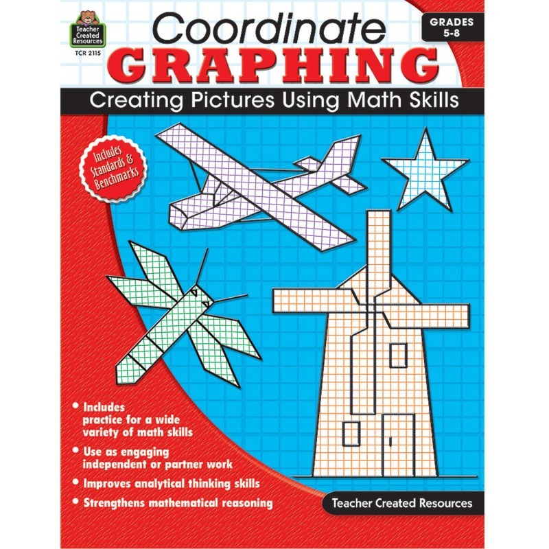 Teacher Created Resources® Coordinate Graphing Book
