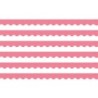 Teacher Created Resources® Light Pink Scalloped Border Trim, 35 Feet Per Pack, 6 Packs