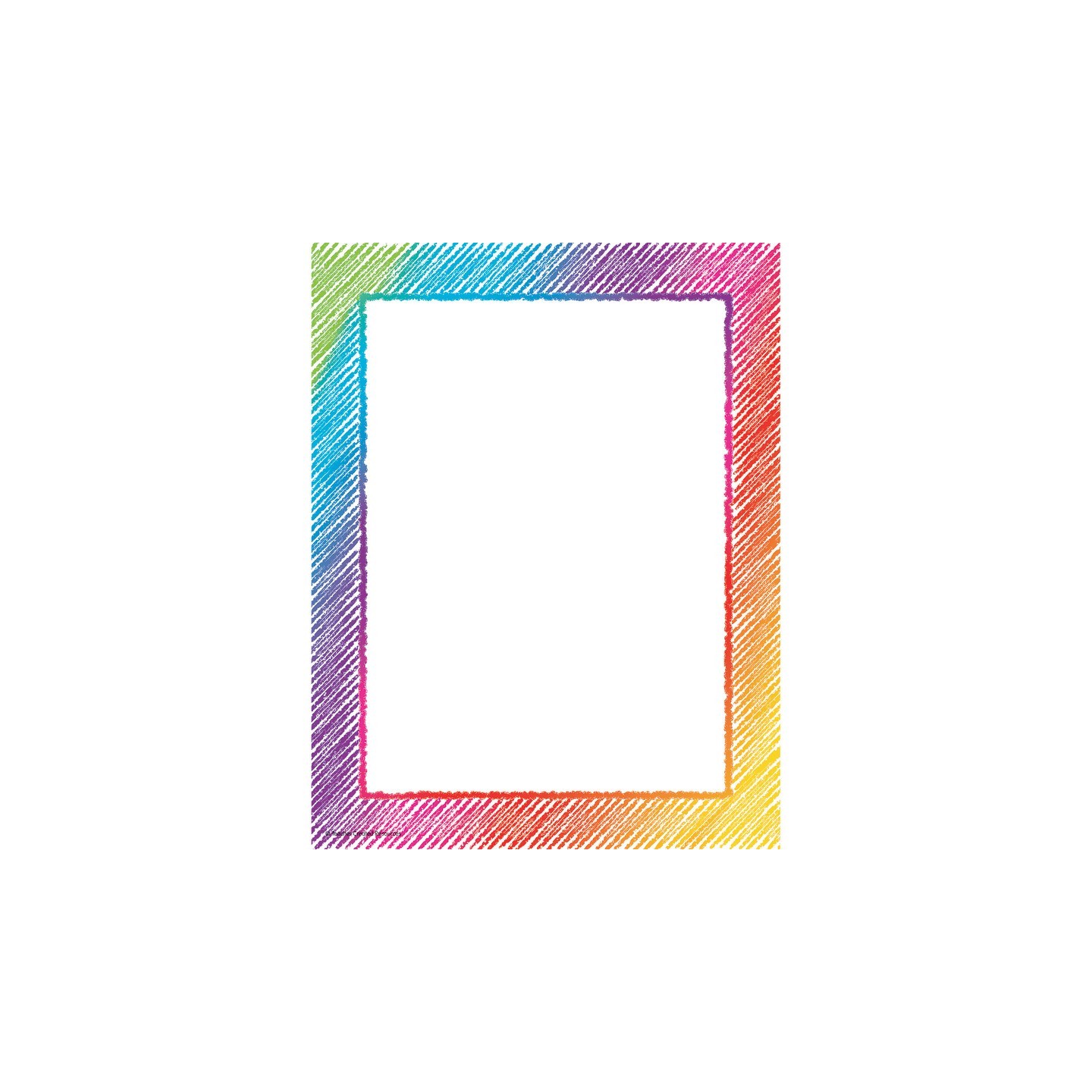 Teacher Created Resources® Colorful Scribble Computer Paper, 50 Sheets